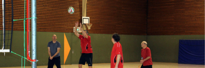 Bild Szene Volleyball