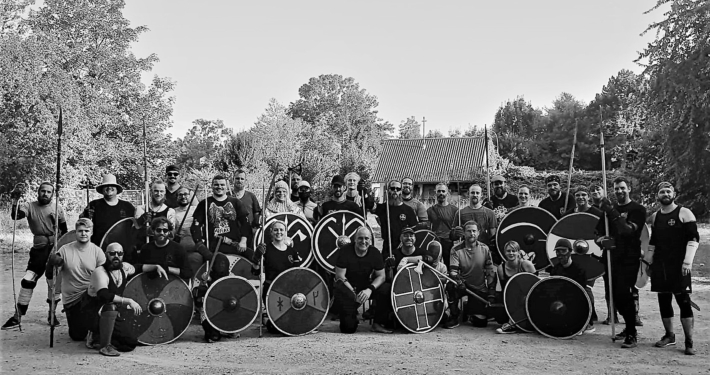 Gruppenbild Historisches Fechten