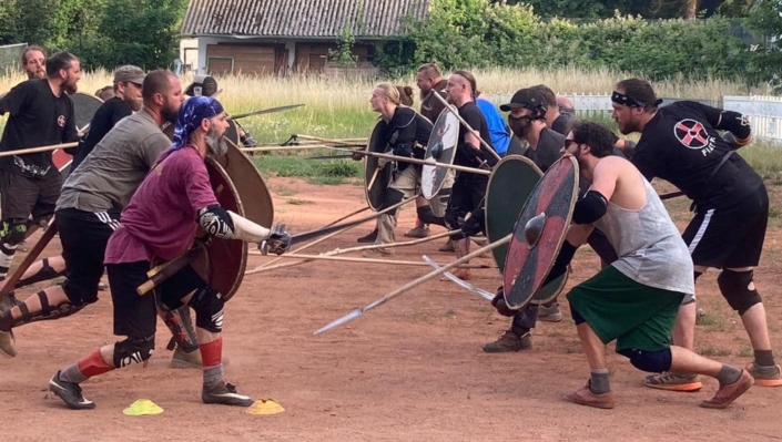 Training4 Bild Training Historisches Fechten