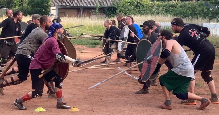 Training4 Bild Training Historisches Fechten