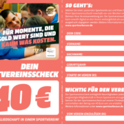 Bild Flyer Vereinscheck