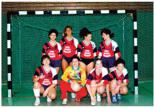 Bild Handball Frauenmannschaft 1990