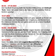 Bild Flyer Jubiläumsprogramm