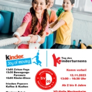 Werbeflyer Tag des Kinderturnens